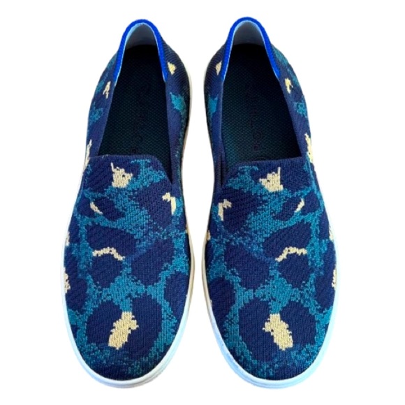 Rothy's Shoes - Rothy’s blue spot slip on sneakers size 6.5